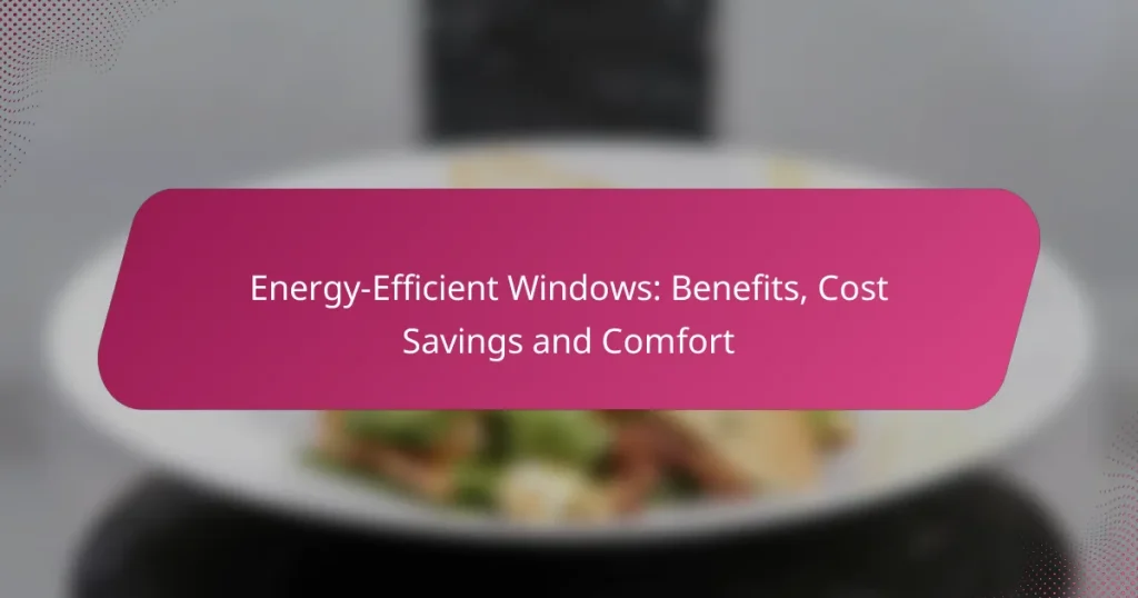 Energy-Efficient Windows: Benefits, Cost Savings and Comfort